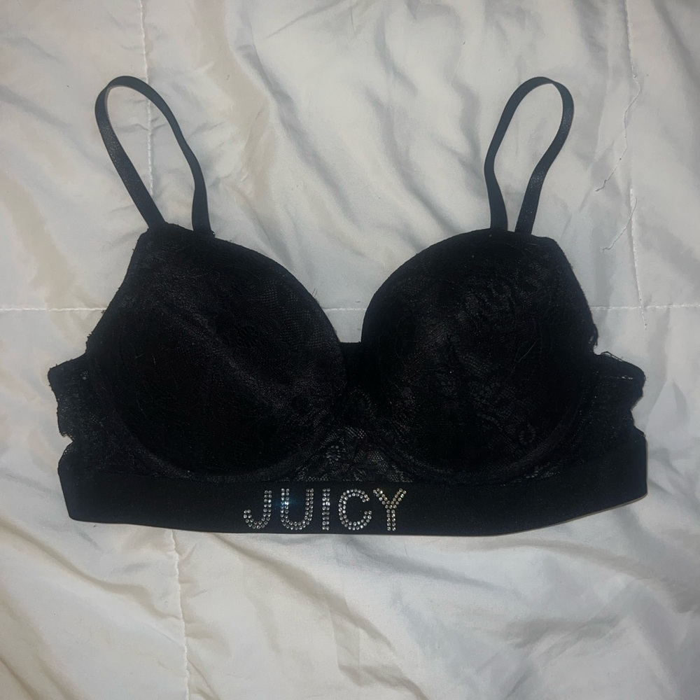 Juicy Couture Bra | Black Lace | Size 36 C